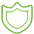 Basic, Green, Shield Icon