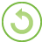 Basic, Button, Ccw, Green, Rotate Icon