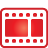 Basic, Red, Video Icon