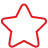 Basic, Red, Star Icon