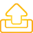 Basic, Outbox, Yellow Icon