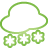 Basic, Green, Snow, Weather Icon