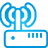 Basic, Blue, Router, Wireless Icon