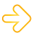 Arrow, Basic, Right, Yellow Icon
