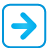 Basic, Blue, Button, Navigation, Right Icon