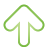 Arrow, Basic, Green, Up Icon