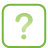 Basic, Button, Green, Question Icon
