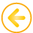 Basic, Left, Navigation, Yellow Icon