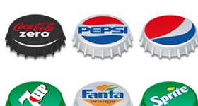Soda Pop Caps Icons