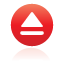 Button, Eject, Red Icon