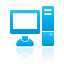 Blue, Computer Icon