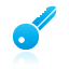Blue, Key Icon