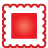 Basic, Red, Stamp Icon