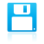Blue, Disk, Floppy Icon