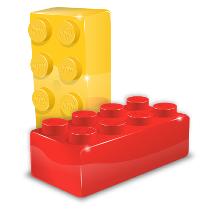Box, Brick, File, Format, Lego, Module Icon