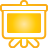 Basic, Presentation, Yellow Icon