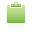 Clipboard, Green Icon