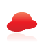 Cloud, Red, Weather Icon