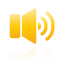 Speaker, Yellow Icon