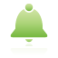 Bell, Green Icon