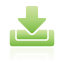 Green, Inbox Icon