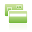 Cards, Credit, Green Icon