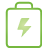 Basic, Battery, Green Icon