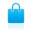 Bag, Blue, Shopping Icon