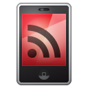 Feed, Iphone, Mobile, Red, Rss Icon