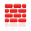 Red, Wall Icon