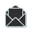 Mail, Open, Sticker Icon