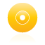 Disc, Yellow Icon