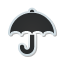 Sticker, Umbrella Icon