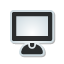 Monitor, Sticker Icon