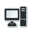 Computer, Sticker Icon