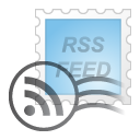 Cyan, Feed, Post, Rss, Stamp Icon