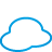 Basic, Blue, Cloud, Weather Icon