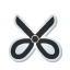 Scissors, Sticker Icon