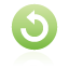 Button, Ccw, Green, Rotate Icon