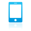 Blue, Mobile Icon