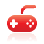 Controller, Game, Red Icon