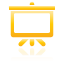 Presentation, Yellow Icon