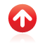 Navigation, Red, Up Icon