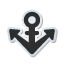 Anchor, Sticker Icon