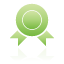 Green, Medal Icon