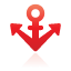 Anchor, Red Icon