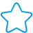 Basic, Blue, Star Icon