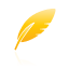 Quill, Yellow Icon