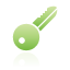 Green, Key Icon