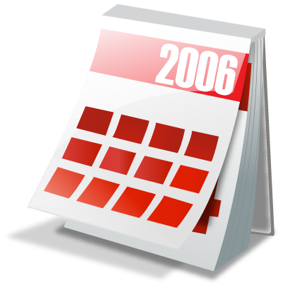 Calendar, Year Icon